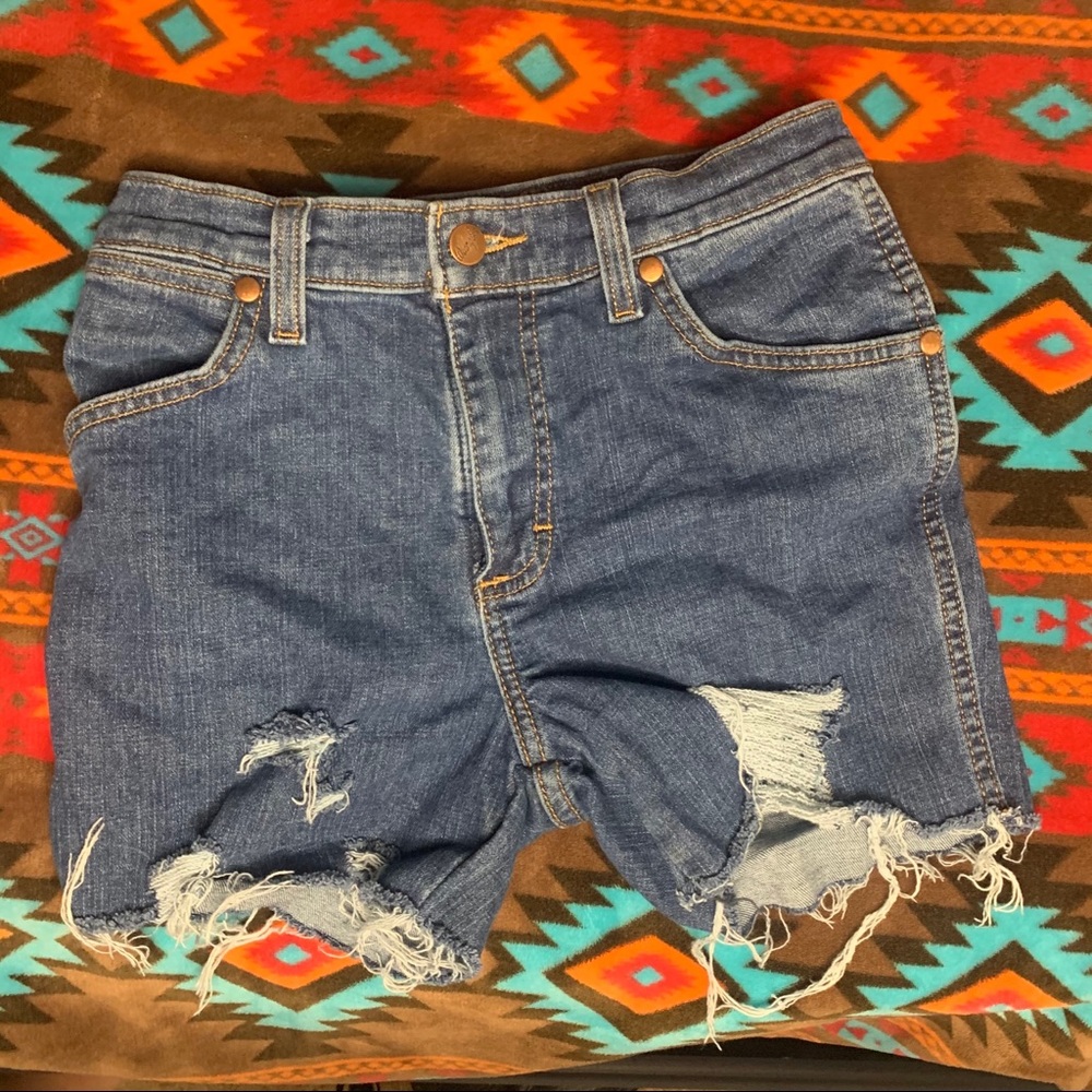 Vintage wrangler denim shorts